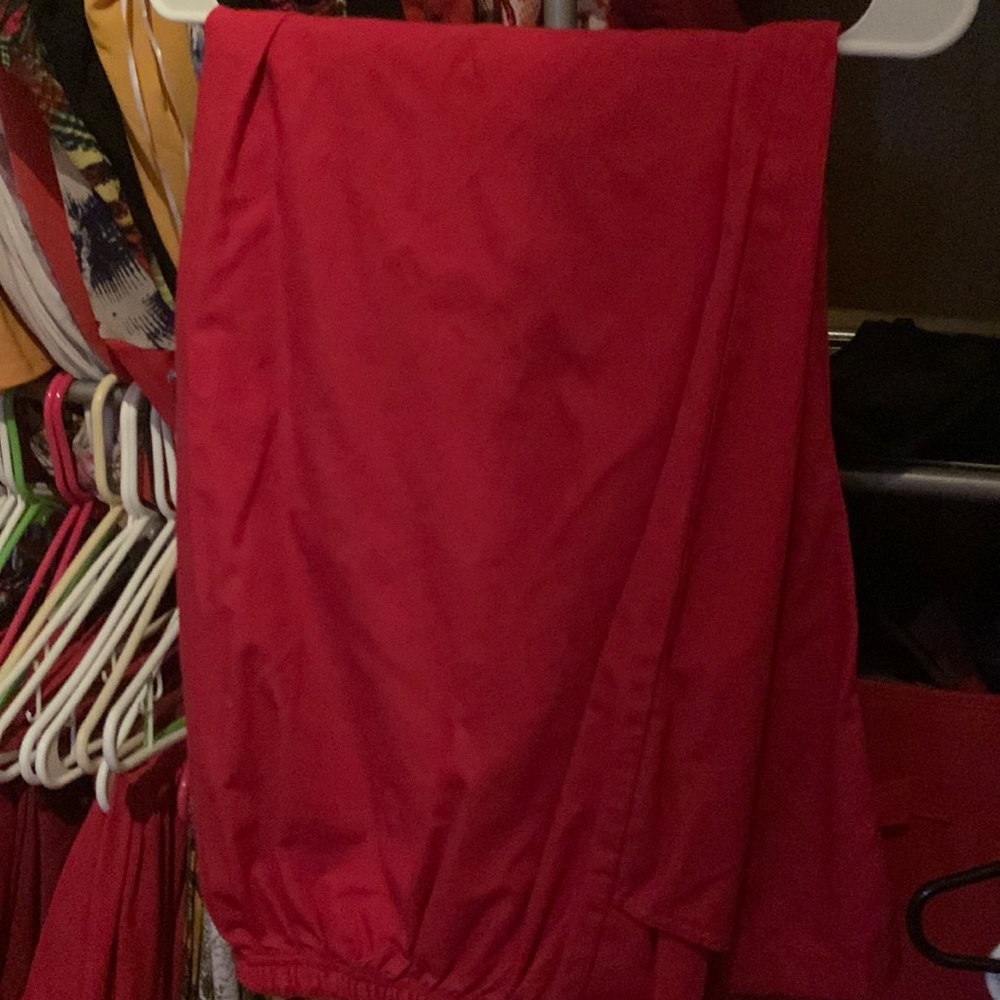Wonder wink size 5x scrub set red